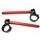 Lifted clip-on ACCOSSATO CP008 +10 mm 10 degrees inclination, black