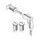 Key kit + 3 TERRA-key cylinders SHAD D1TRBOR TERRA