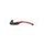 Folding lever ACCOSSATO LV031 in aluminium for ACCOSSATO full clutch rdeč