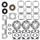 Complete gasket set with oil seal WINDEROSA 611803
