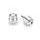 Bar ends PUIG SPEED 21012P srebrna