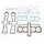 TOPEND set tesnil za motor ATHENA P400485600520