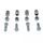 Wheel Stud and Nut Kit All Balls Racing 85-1129 spredaj