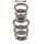 Steering head bearing set RMS 184220370