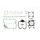 Celoten set tesnil za motor ATHENA P400210850278
