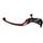 Ročica sklopke ACCOSSATO LV033 in Aluminium For Clutch Master Cylinder Ready To Brake rdeč