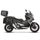 Complete set of SHAD TERRA TR40 adventure saddlebags and SHAD TERRA BLACK aluminium 48L topcase, including mounting kit SHAD HONDA X-ADV 750