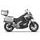 Komplet aluminijastih kovčkov z nosilci in ploščo SHAD TERRA, 37L zadnji kovček in 47L stranski kovčki SHAD HONDA NC 750 X 2021-
