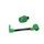 Lever guard in aluminium + right end ACCOSSATO DE005 with black hose and joint levi