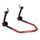 Universal rear stand LV8 E620LV.KR with V fork cursors black/red