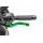 Clutch lever without adapter PUIG 280VN kratka (short) green/black