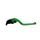 Ročica zavore ACCOSSATO EDD001 fixed CNC-worked aluminium, green