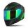 Integralna čelada CASSIDA Integral GT 2.1 Flash matt black/ fluo green/ dark grey S