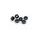 Nuts PUIG ANODIZED 0863N črna M8 (6pcs)