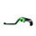 Clutch Lever ACCOSSATO ESH088 fixed CNC-worked aluminium, green