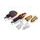 Turn signals PUIG STAR 4175N črna short, homologated