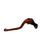Clutch Lever ACCOSSATO ESH008 fixed CNC-worked aluminium, orange