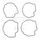 Float bowl gasket TOURMAX 4 pieces