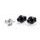 Adapterji za stopalke (Footpeg adapters) PUIG 7271N črna