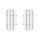Radiator louvers POLISPORT PERFORMANCE 8472500003 bela