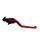 Ročica zavore ACCOSSATO EDF015 fixed CNC-worked aluminium, red