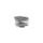 Fluid reservoir ACCOSSATO FU152 vertical or horizontal oil spills included srebrna