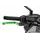 Brake lever without adapter PUIG 4.0 4110VN poklopna (foldable) green/black