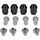 Wheel Stud and Nut Kit All Balls Racing 85-1144