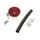 Mounting kit clutch fluid reservoir ACCOSSATO KITVP 15ml rdeč