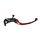Brake lever folding ACCOSSATO LV030 in aluminium for brake master cylinder Ready To Brake rdeč