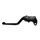 Clutch Lever ACCOSSATO ESB055 fixed CNC-worked aluminium, black