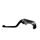 Clutch Lever ACCOSSATO ESH088 fixed CNC-worked aluminium, black