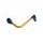 Lever guard ACCOSSATO DE001 with gold hose and joint right, aluminium