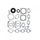 Complete gasket kit WINDEROSA 7111440 with seals