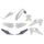 Set plastik POLISPORT 90906 OEM Color