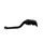 Clutch Lever ACCOSSATO ESM011 fixed CNC-worked aluminium, black