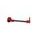 Lever guard ACCOSSATO DE006 with black hose and joint right, carbon