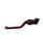 Clutch Lever ACCOSSATO ESA090 fixed CNC-worked aluminium, red