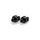 Adapterji za stopalke (Footpeg adapters) PUIG 7200N črna
