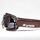 Goggles ARIETE ARIETE VINTAGE 13990-MV brown leather chromed frame, fume lens