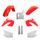 Set plastik POLISPORT 91510 OEM Color