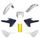 Set plastik POLISPORT 91503 OEM color 17-18