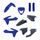 Set plastik POLISPORT 91622 OEM color