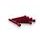 Screws PUIG ANODIZED 0370R rdeč M6 x 45mm (6pcs)