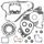 Complete Gasket Kit with Oil Seals WINDEROSA 811502