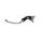 Adjustable folding lever ACCOSSATO LV008 in aluminium for original clutch master cylinders srebrna