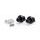 Adapterji za stopalke (Footpeg adapters) PUIG 7275N črna