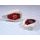 Crash sliders RDMOTO KTM13N white polyamide with red caps
