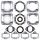 Complete Gasket Kit with Oil Seals WINDEROSA 711106BE