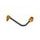 Lever guard ACCOSSATO DE007 with black hose and joint left, carbon